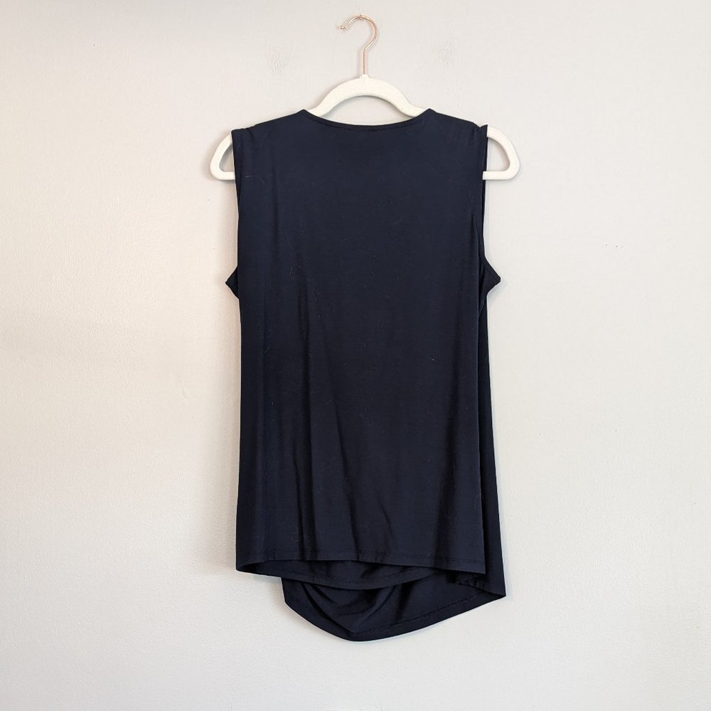 NWT Talbots Dark Blue Tank Top size 1X Petite - Picture 2 of 5